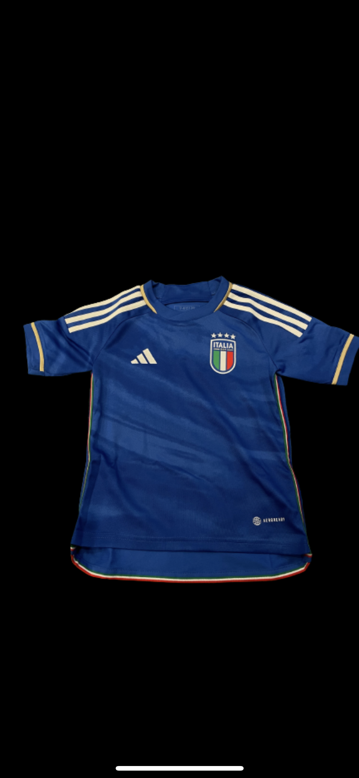 Youth Adidas Italy Home Jersey